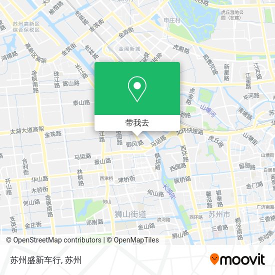 苏州盛新车行地图
