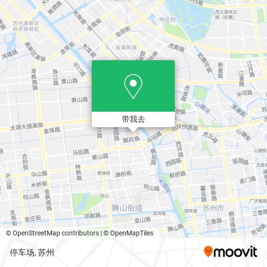 停车场地图