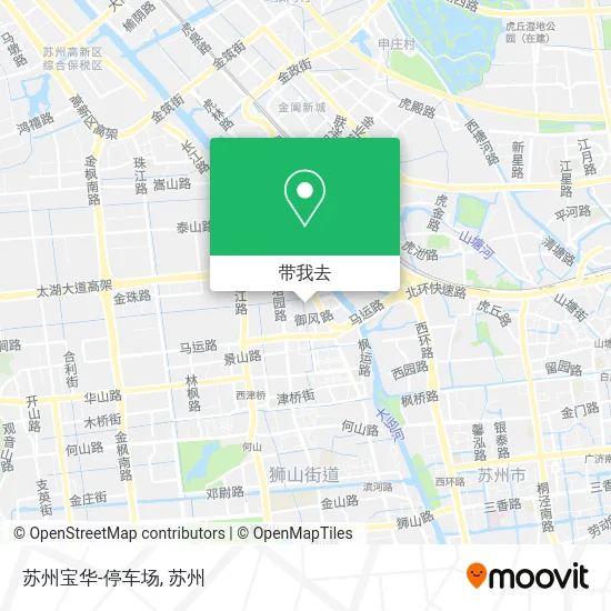 苏州宝华-停车场地图