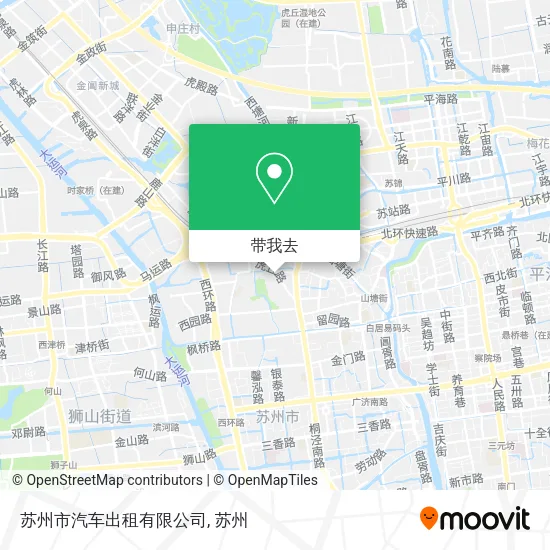 苏州市汽车出租有限公司地图