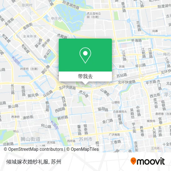 倾城嫁衣婚纱礼服地图