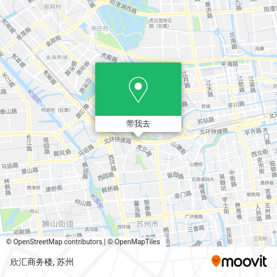 欣汇商务楼地图