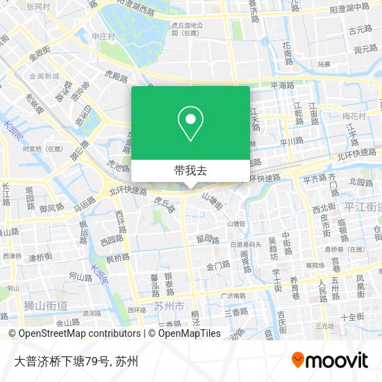 大普济桥下塘79号地图