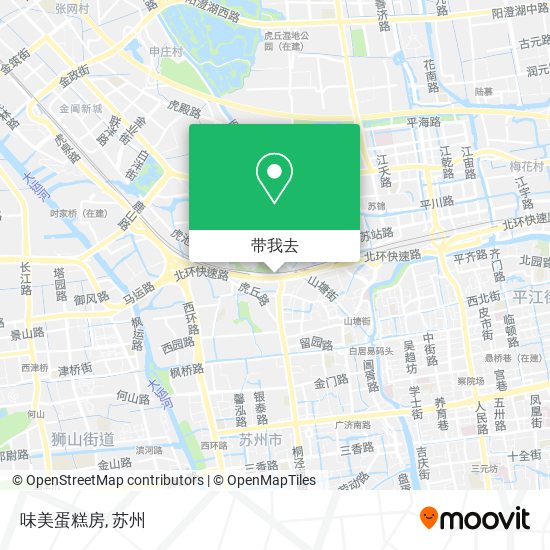 味美蛋糕房地图