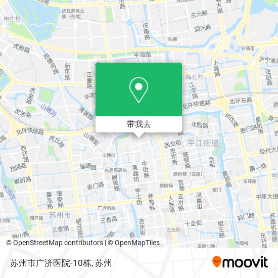 苏州市广济医院-10栋地图
