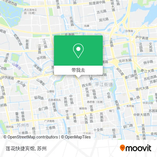 莲花快捷宾馆地图