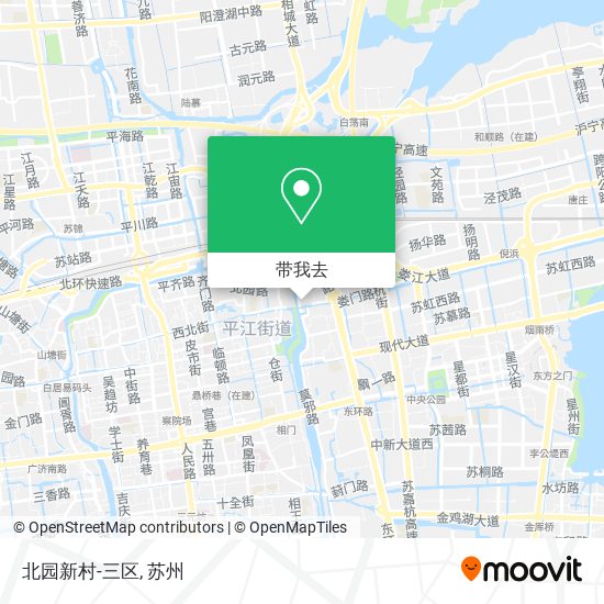 北园新村-三区地图