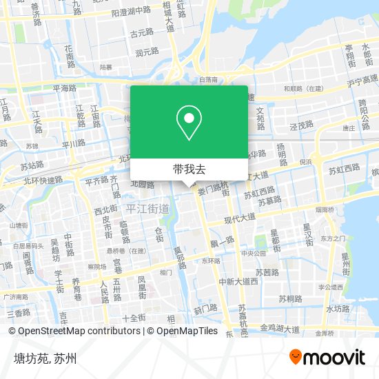 塘坊苑地图