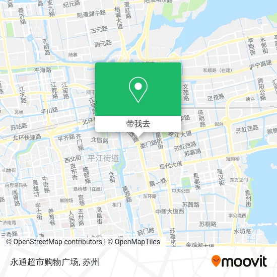 永通超市购物广场地图