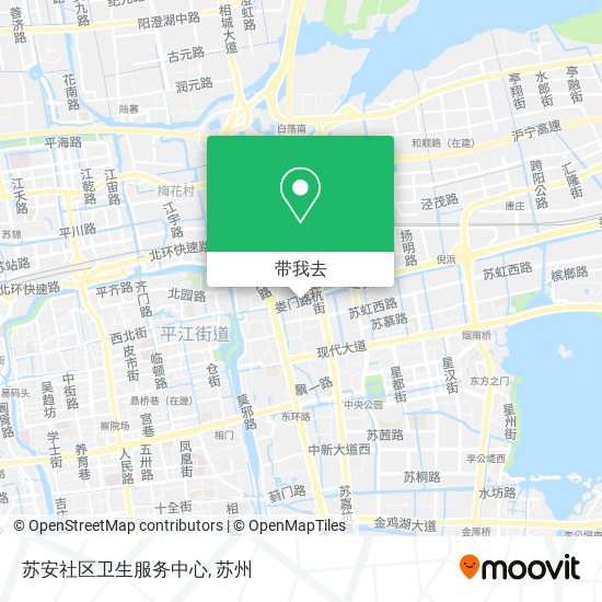 苏安社区卫生服务中心地图