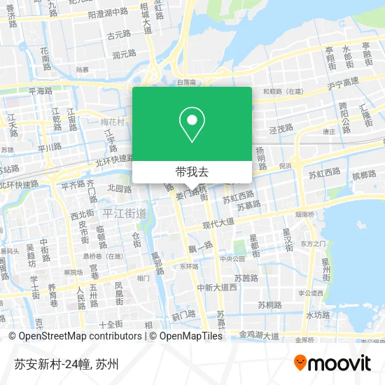 苏安新村-24幢地图