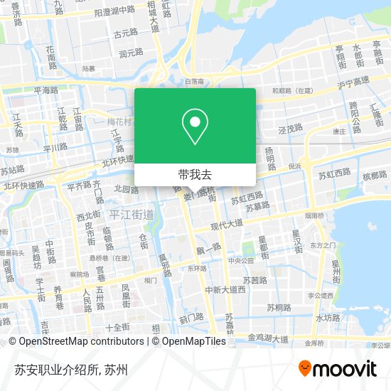 苏安职业介绍所地图