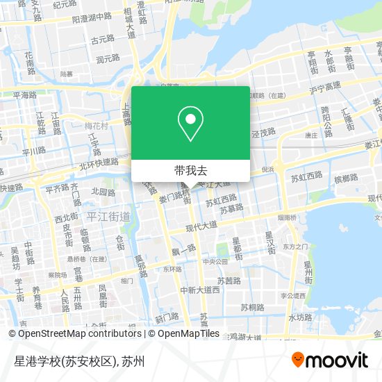 星港学校(苏安校区)地图