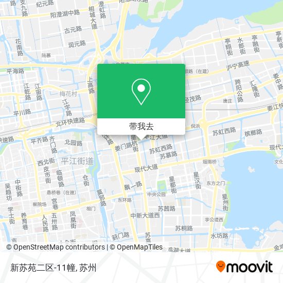 新苏苑二区-11幢地图