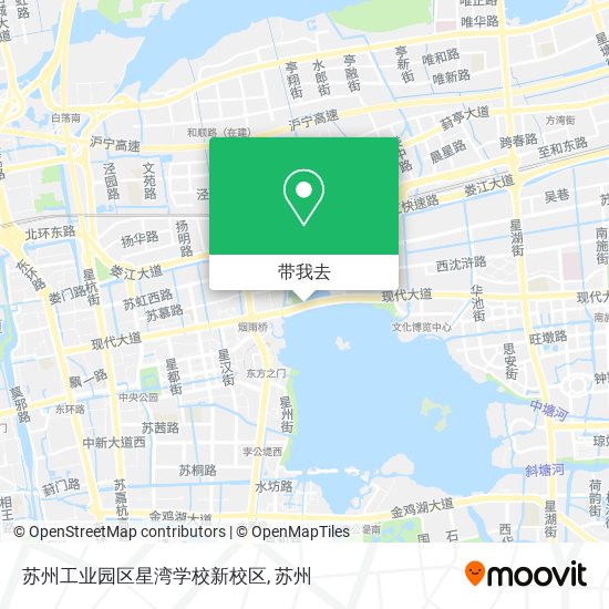 苏州工业园区星湾学校新校区地图