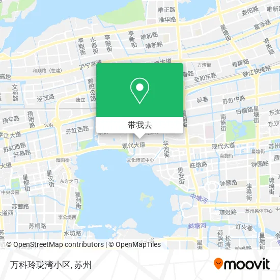 万科玲珑湾小区地图