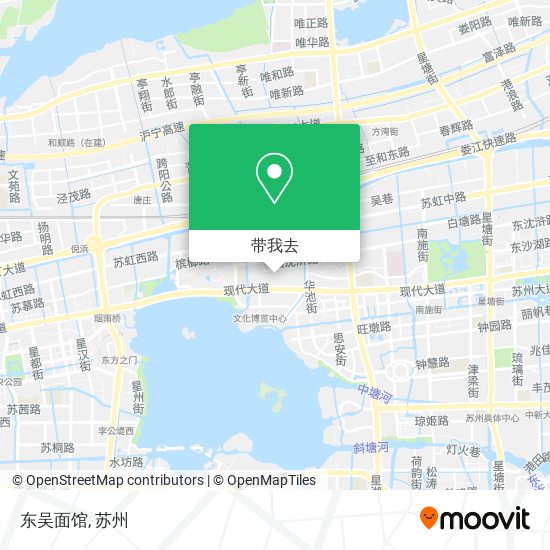 东吴面馆地图