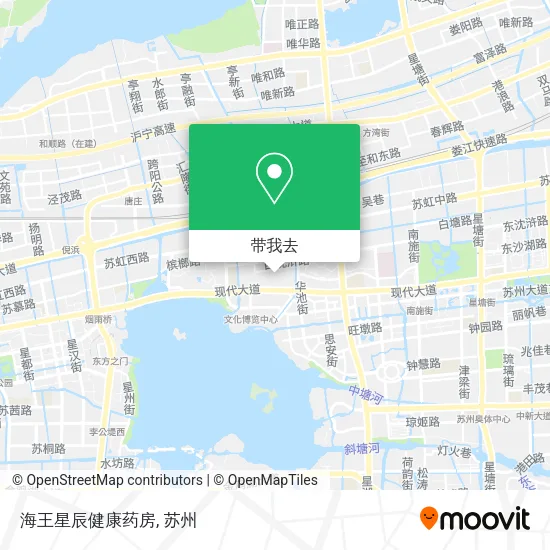 海王星辰健康药房地图