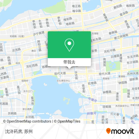 沈浒药房地图