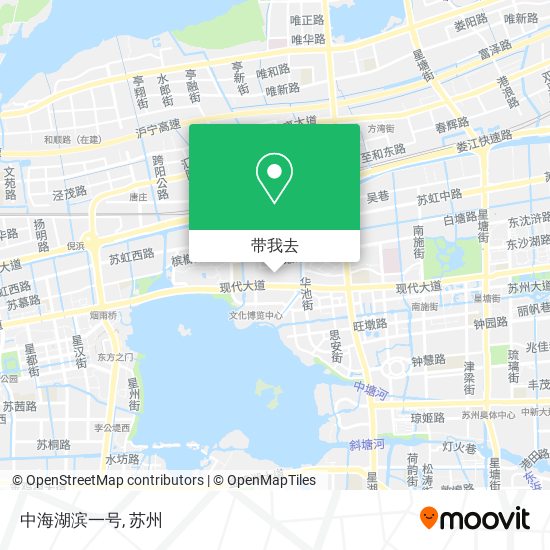 中海湖滨一号地图