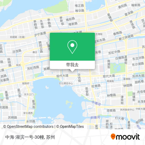 中海·湖滨一号-30幢地图
