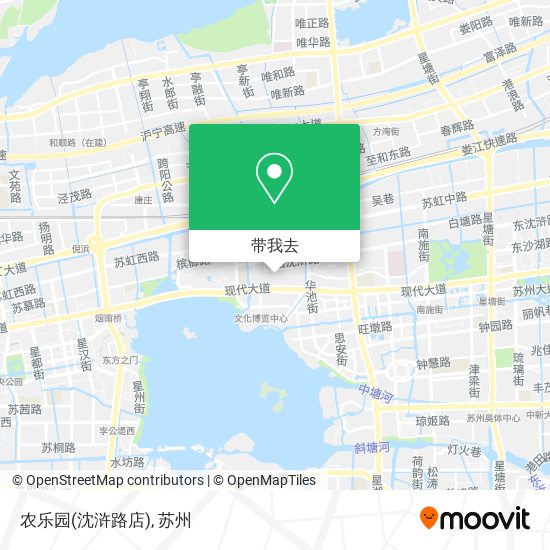 农乐园(沈浒路店)地图
