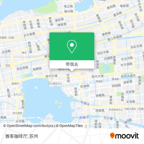 雅客咖啡厅地图