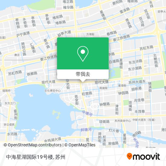 中海星湖国际19号楼地图