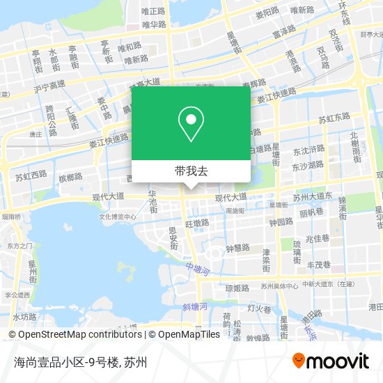 海尚壹品小区-9号楼地图