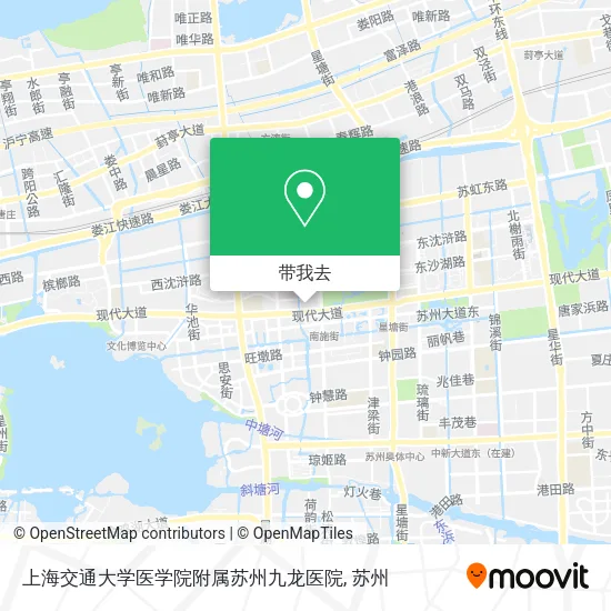 上海交通大学医学院附属苏州九龙医院地图