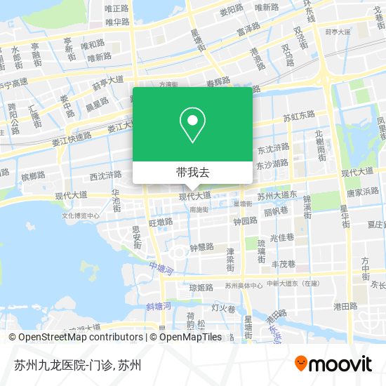 苏州九龙医院-门诊地图