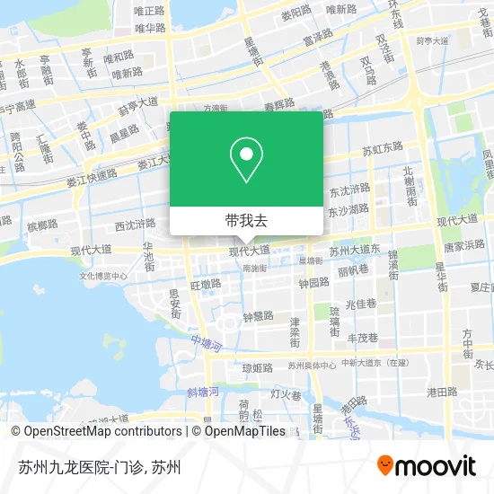 苏州九龙医院-门诊地图