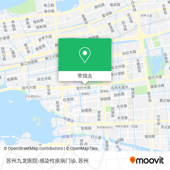 苏州九龙医院-感染性疾病门诊地图