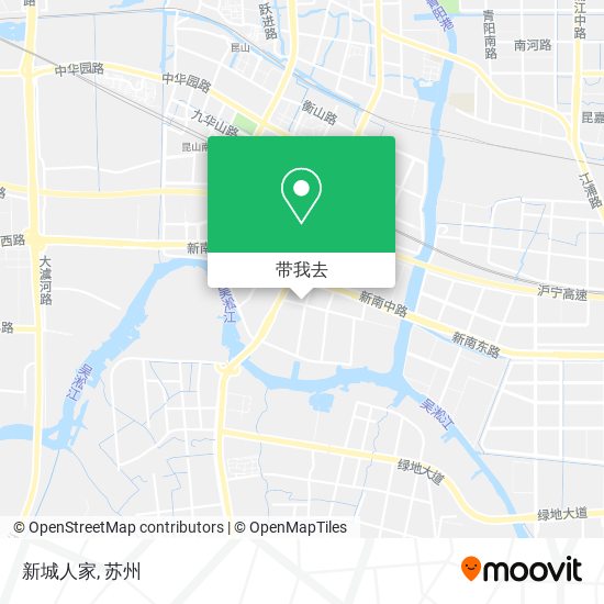 新城人家地图