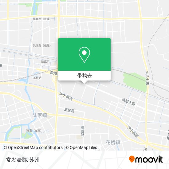常发豪郡地图