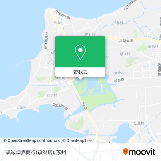凯诚烟酒商行(镇湖店)地图