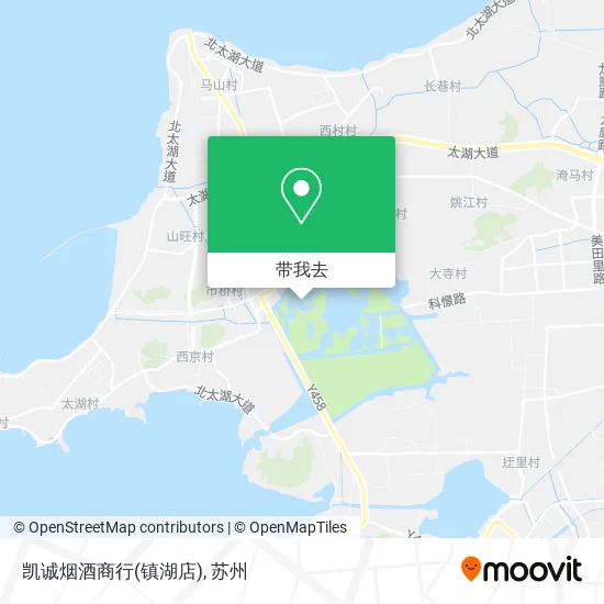 凯诚烟酒商行(镇湖店)地图