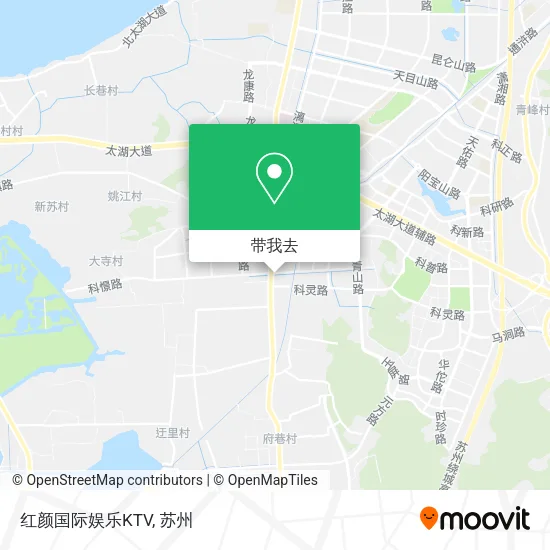 红颜国际娱乐KTV地图
