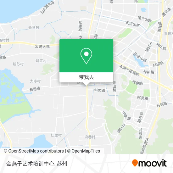 金燕子艺术培训中心地图
