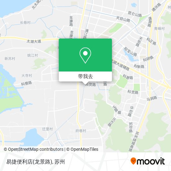 易捷便利店(龙景路)地图