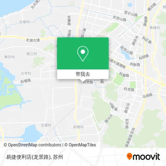 易捷便利店(龙景路)地图