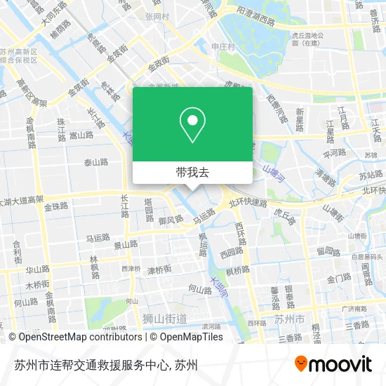 苏州市连帮交通救援服务中心地图