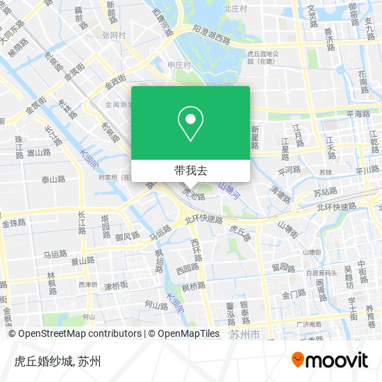 虎丘婚纱城地图
