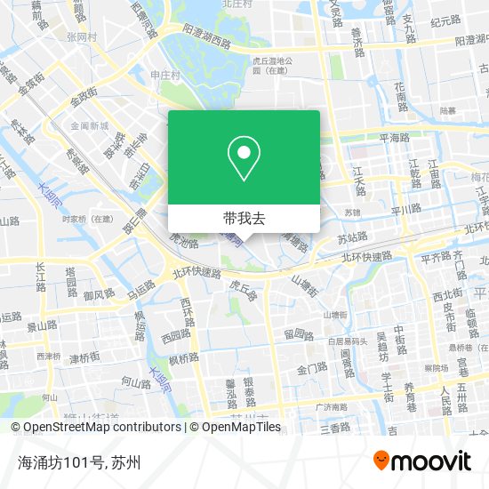 海涌坊101号地图