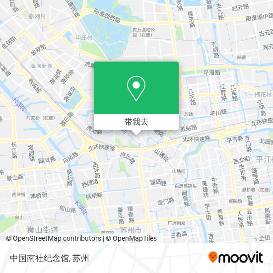 中国南社纪念馆地图