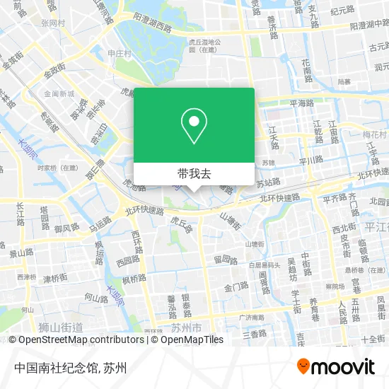 中国南社纪念馆地图