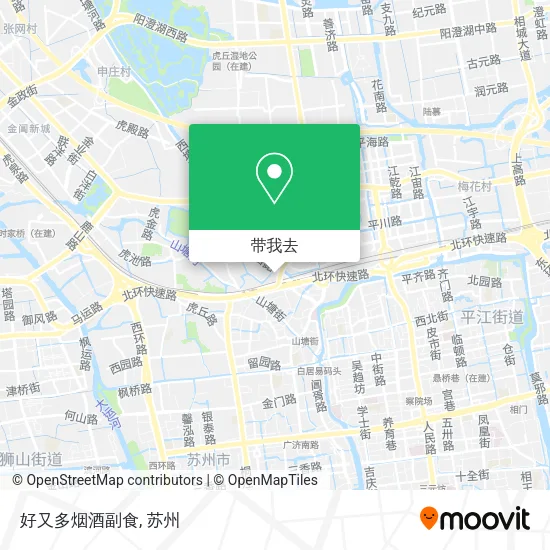 好又多烟酒副食地图