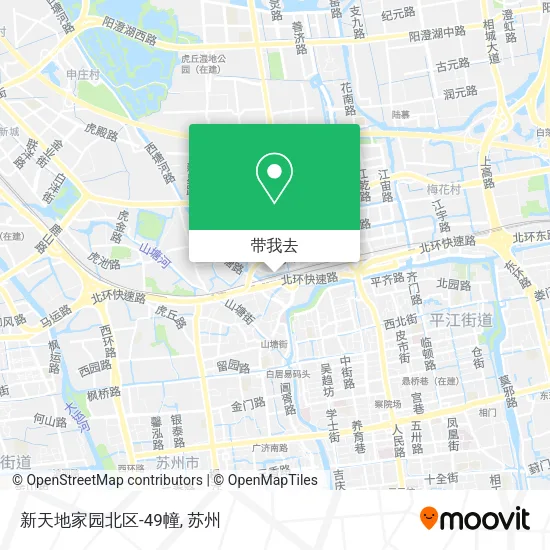 新天地家园北区-49幢地图