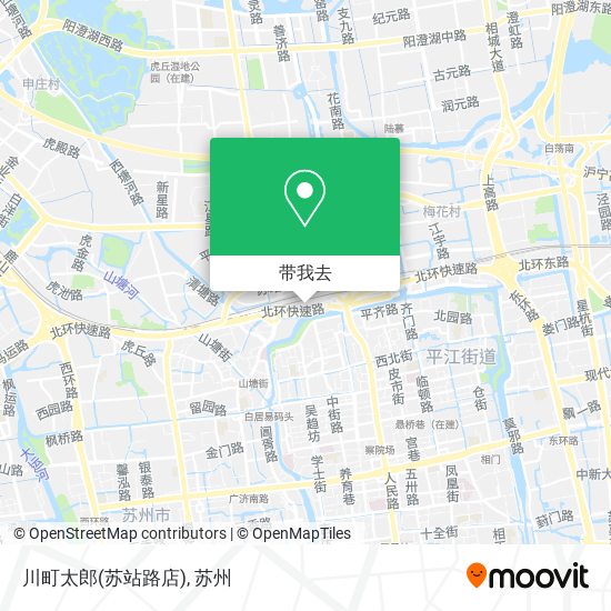 川町太郎(苏站路店)地图