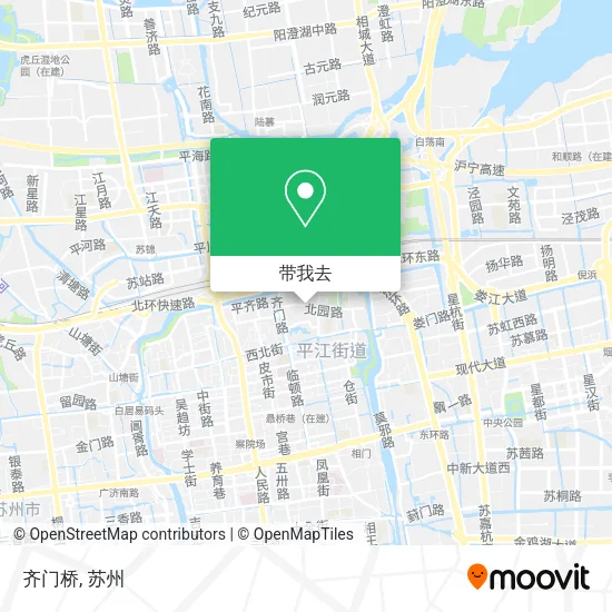齐门桥地图